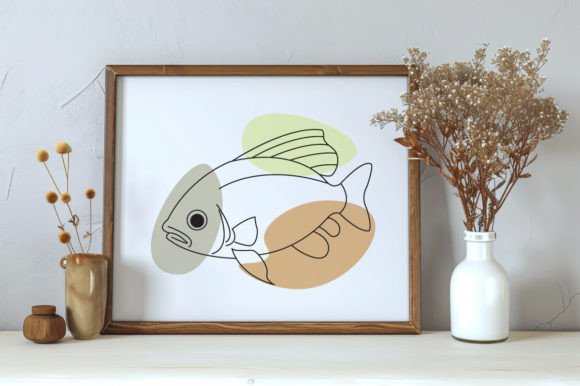 Download Fish One Line Vector Sketch Art Drawing - Sketch Collection