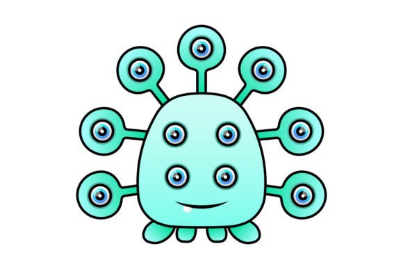 Download Cute Illustration Design Alien Vector - Alien vector Collection